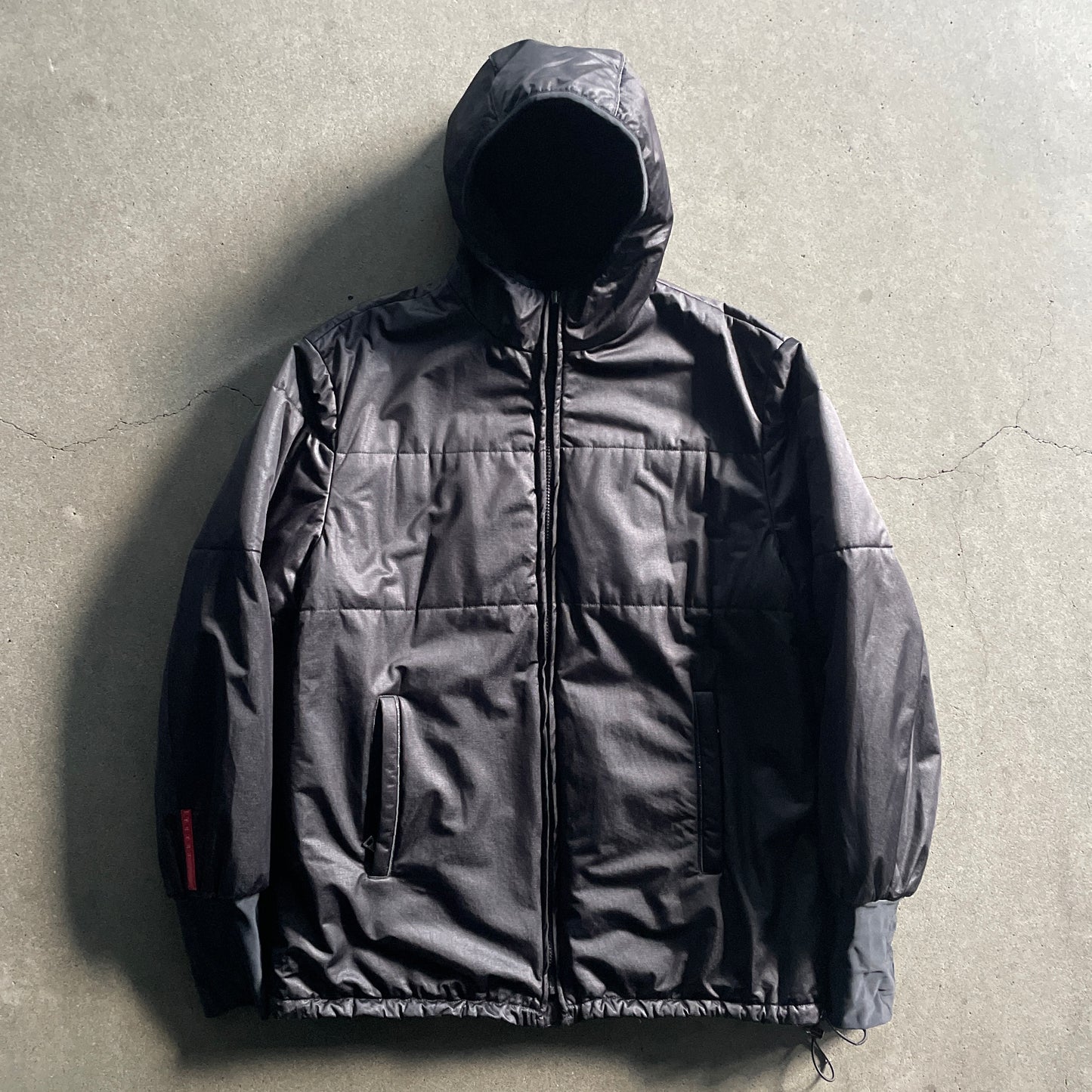 1999aw prada reversible nylon down jacket 48