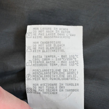 1990s emporio emporio armani suede leather jacket 48