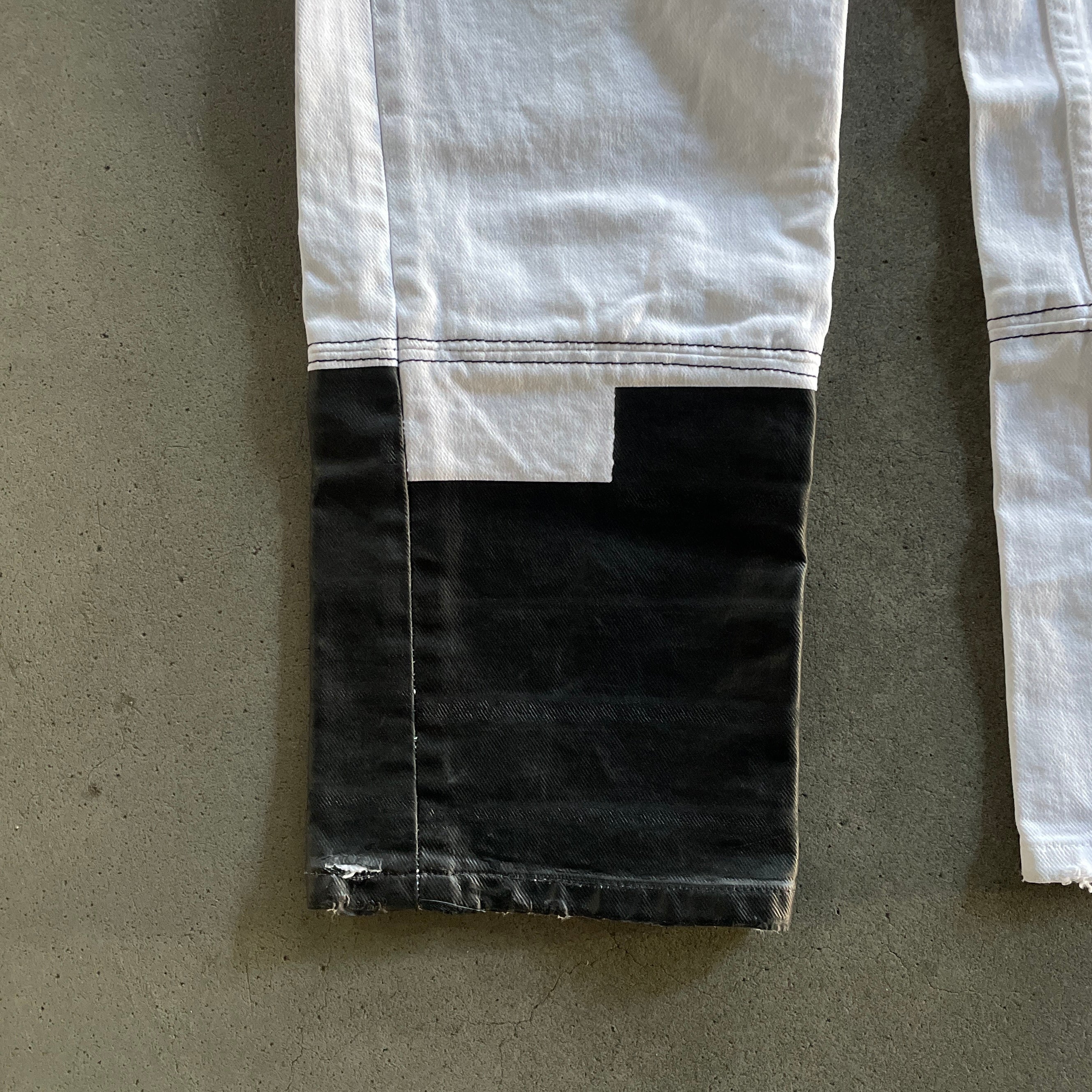 2003ss helmut lang rubber docking denim 30 – vexed_store