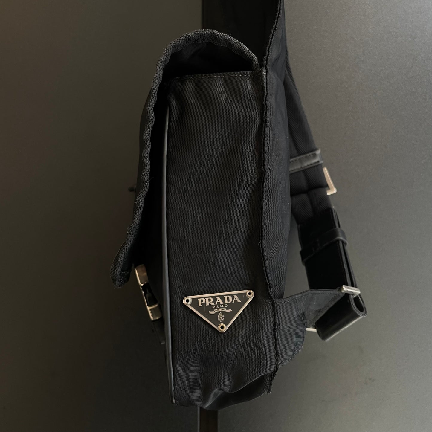 1999ss prada nylon body bag