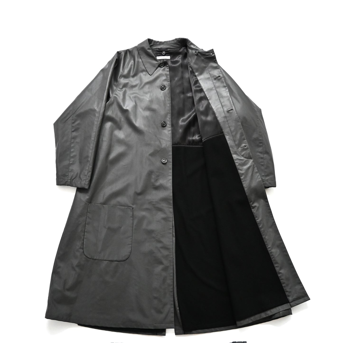 1996aw emporio armani vinylon long coat 50