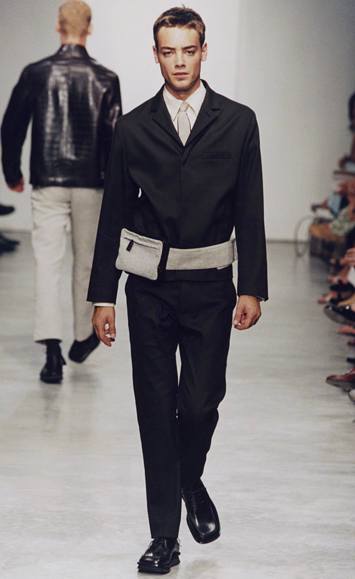 1999ss prada tailored cotton blouson 50