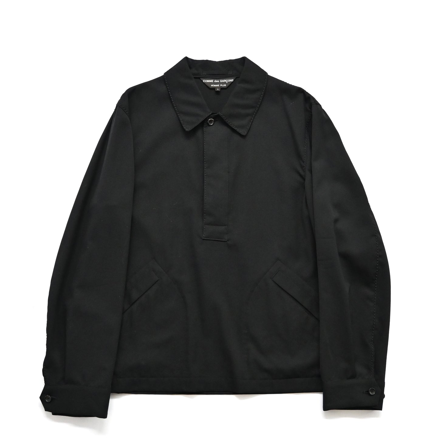 1999aw comme des garcons homme plus half zip stitch blouson L by HERMES