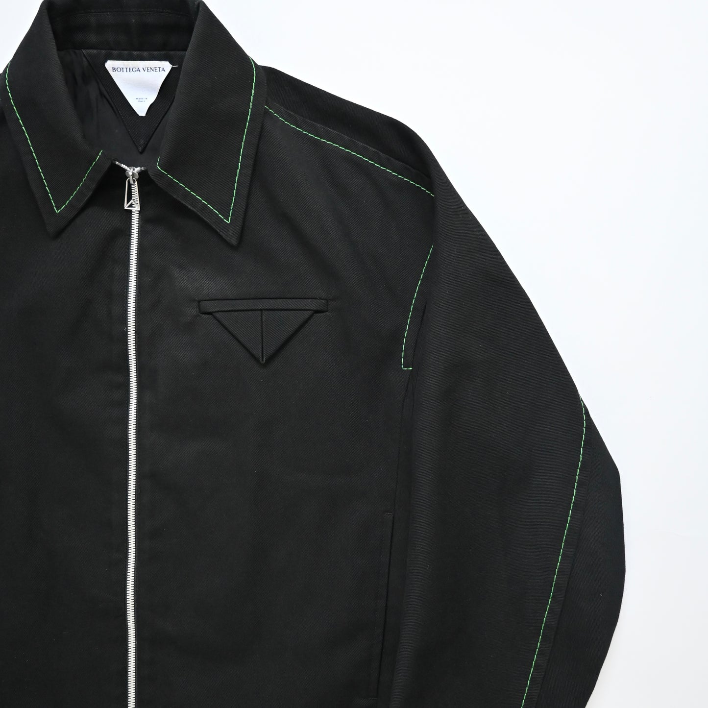 2022ss bottega veneta heavy weight cotton twill jacket 46