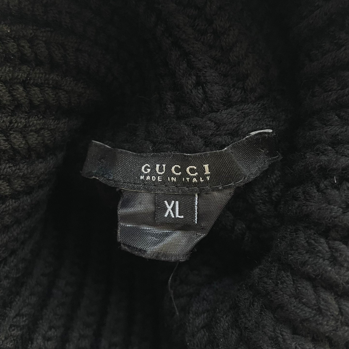2002aw gucci smocking stitch turtleneck XL by Tom ford