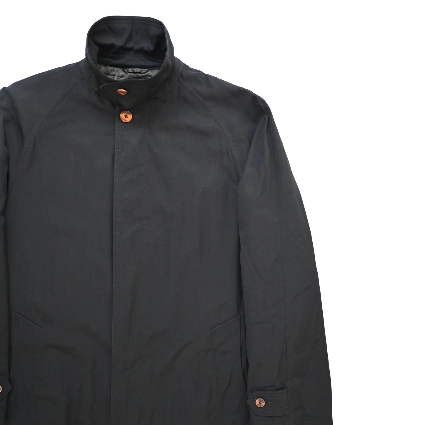 1990s giorgio armani cotton long coat 48