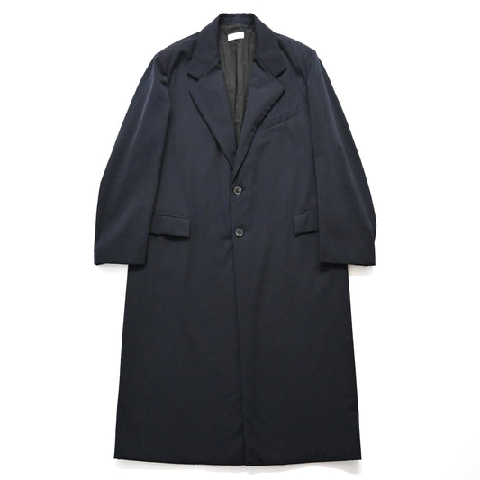 2024aw dries van noten navy wool coat L