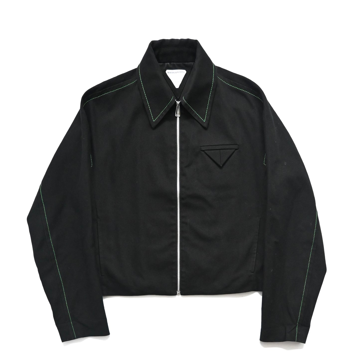 2022ss bottega veneta heavy weight cotton twill jacket 48