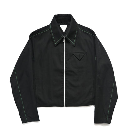 2022ss bottega veneta heavy weight cotton twill jacket 48