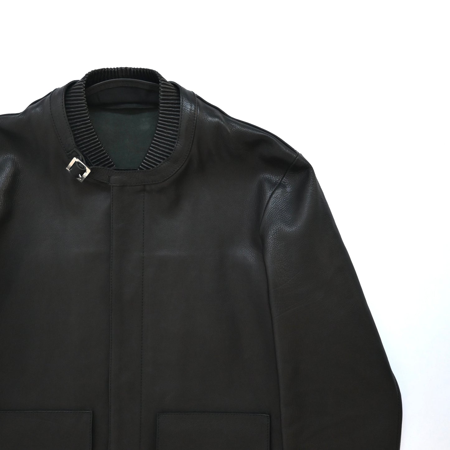 2011aw balenciaga leather ma-1 jacket 46