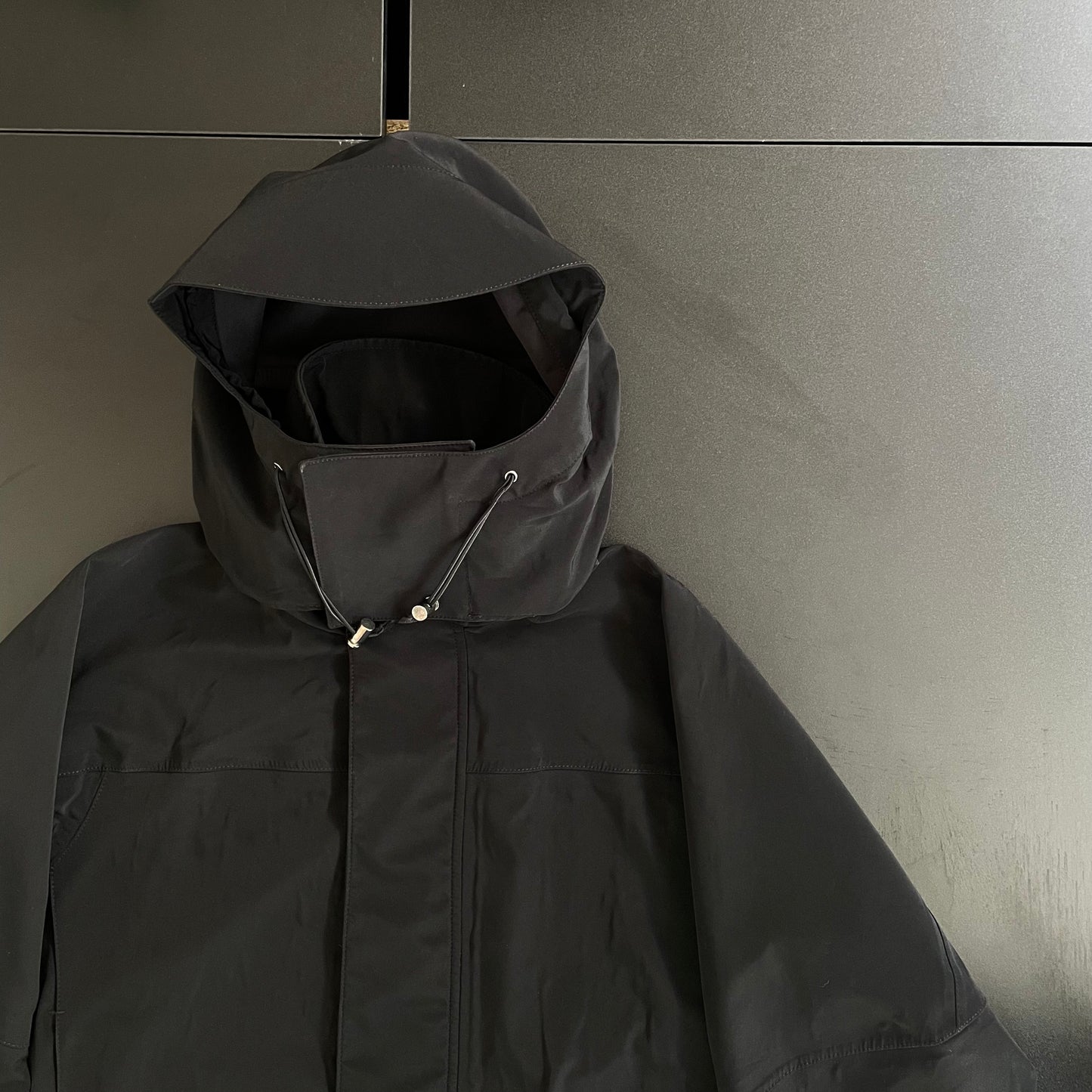 1990s gucci black nylon jacket 44 by Tom ford