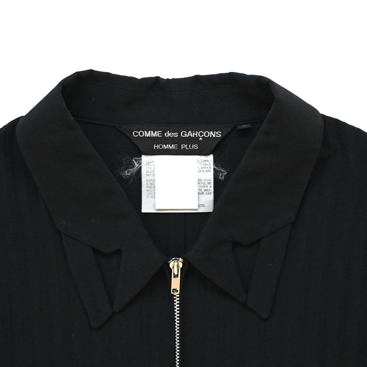 1996aw comme des garcons homme plus distinctive collar cut pleats blouson M