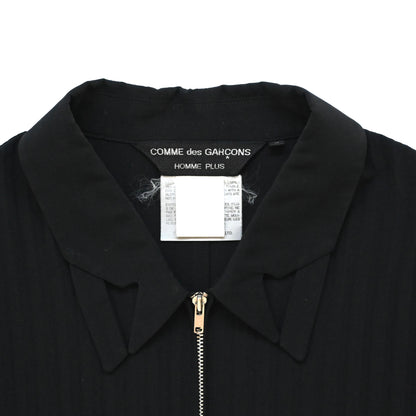 1996aw comme des garcons homme plus distinctive collar cut pleats blouson M