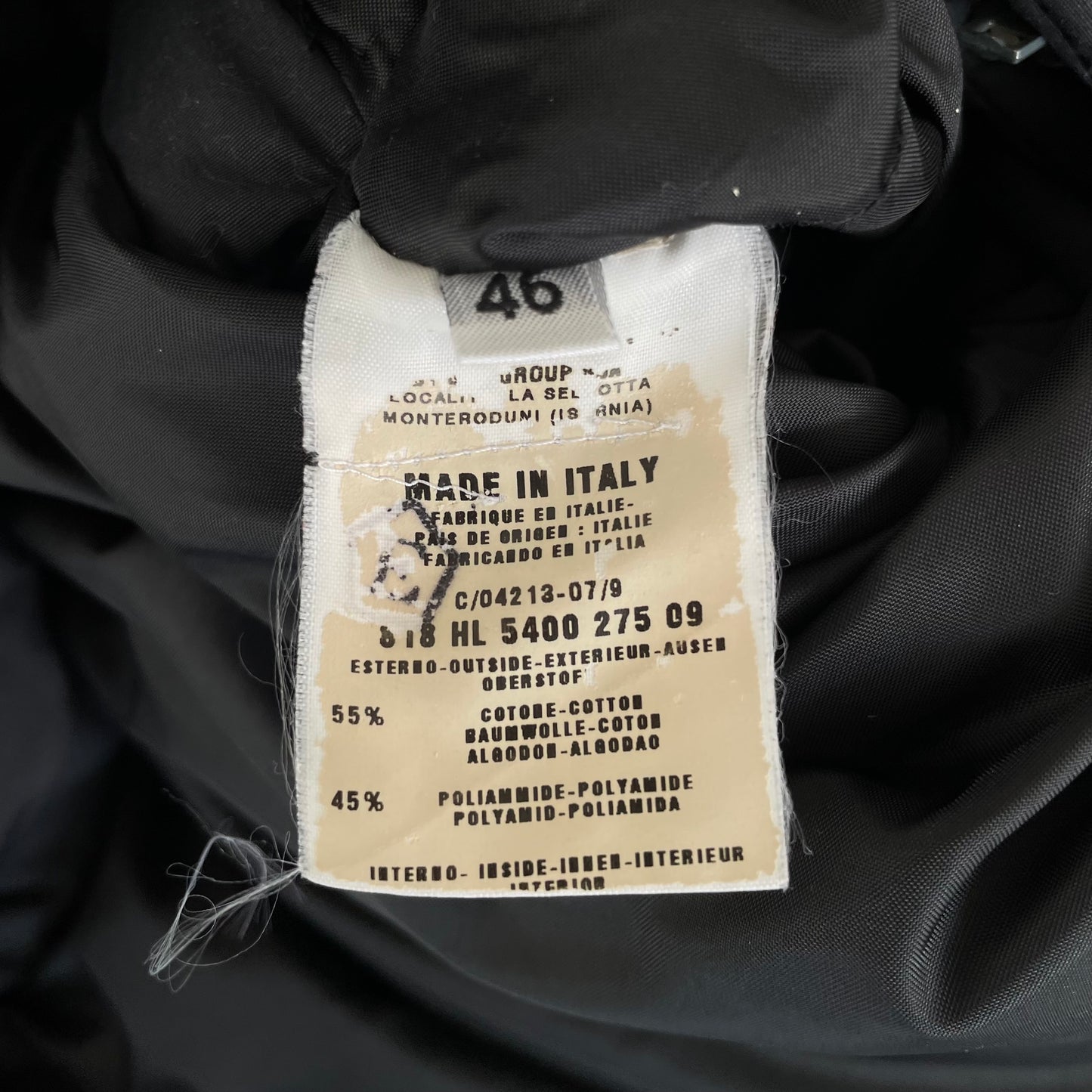 1998aw helmut lang astro hooded down jacket 46