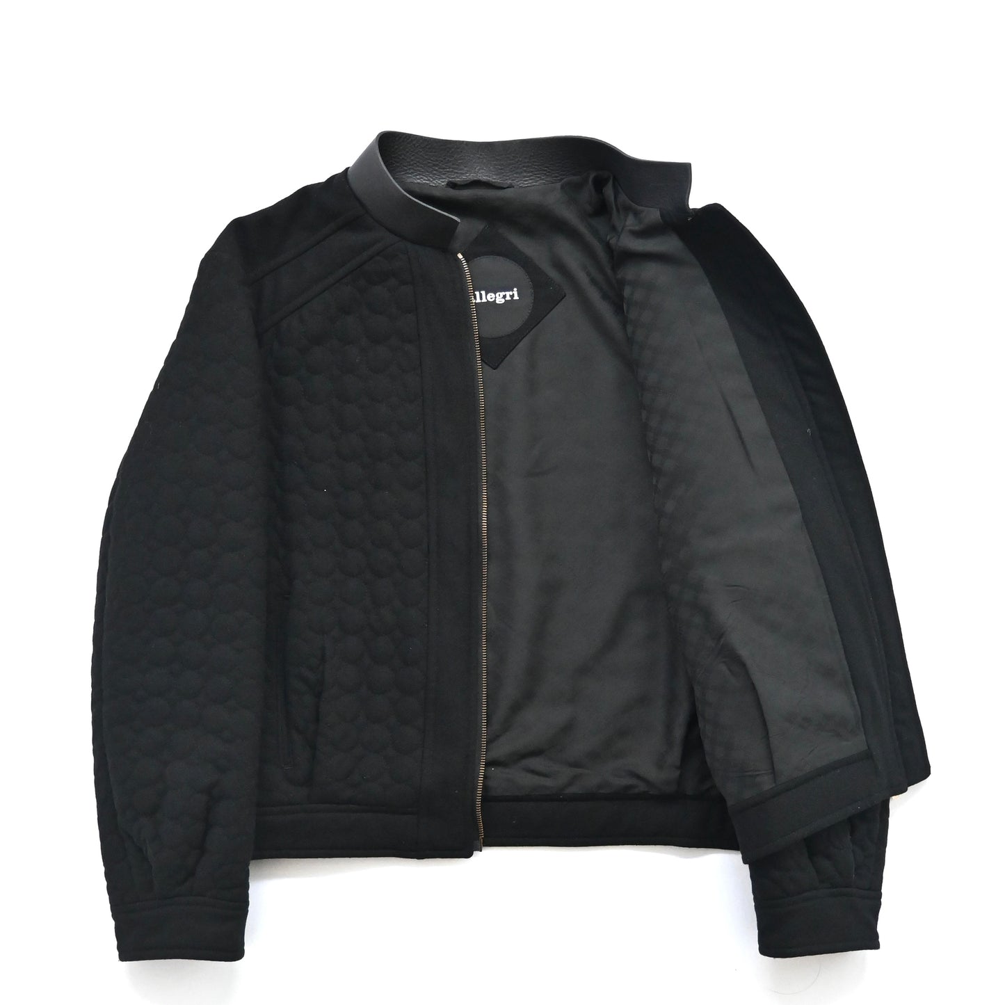 2022aw allegri quilting wool high neck jacket 46