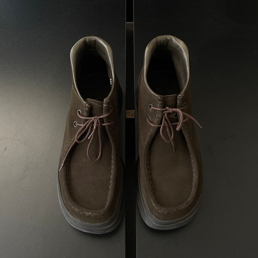 1999ss prada suede leather shoes 6
