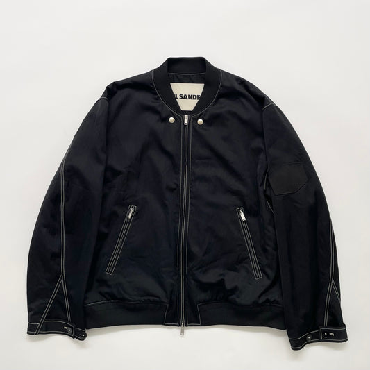 2021ss jil sander satin bomber  jacket 48
