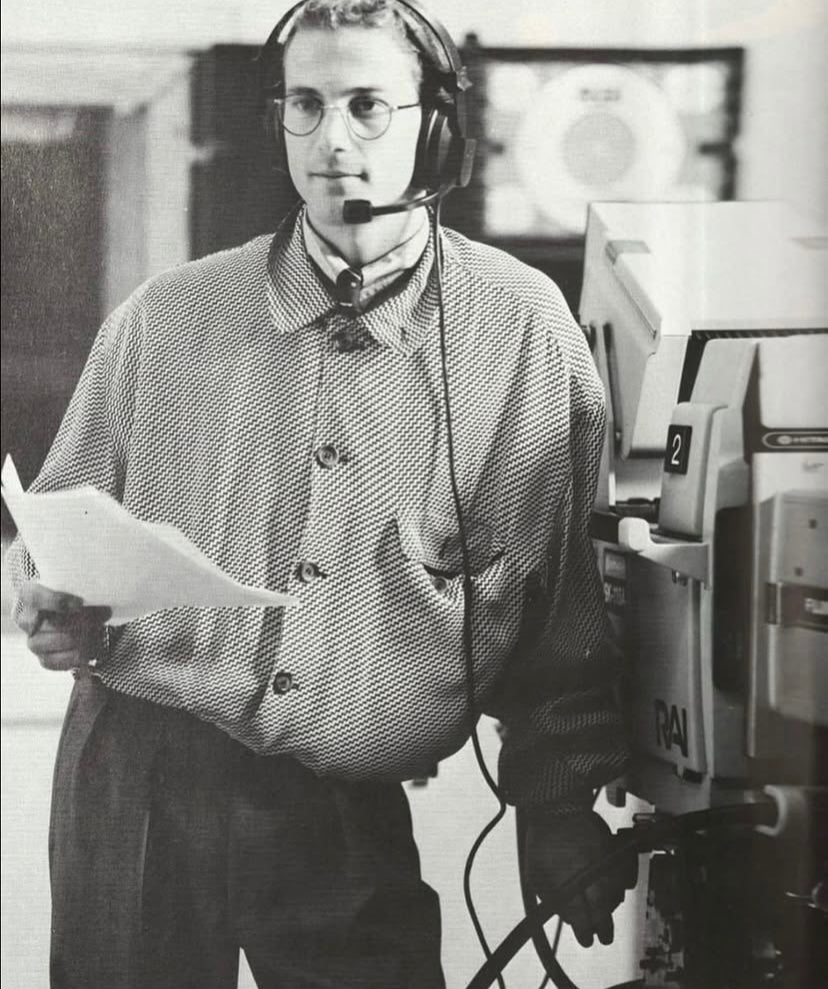 1987ss giorgio armani linen blouson jacket 48