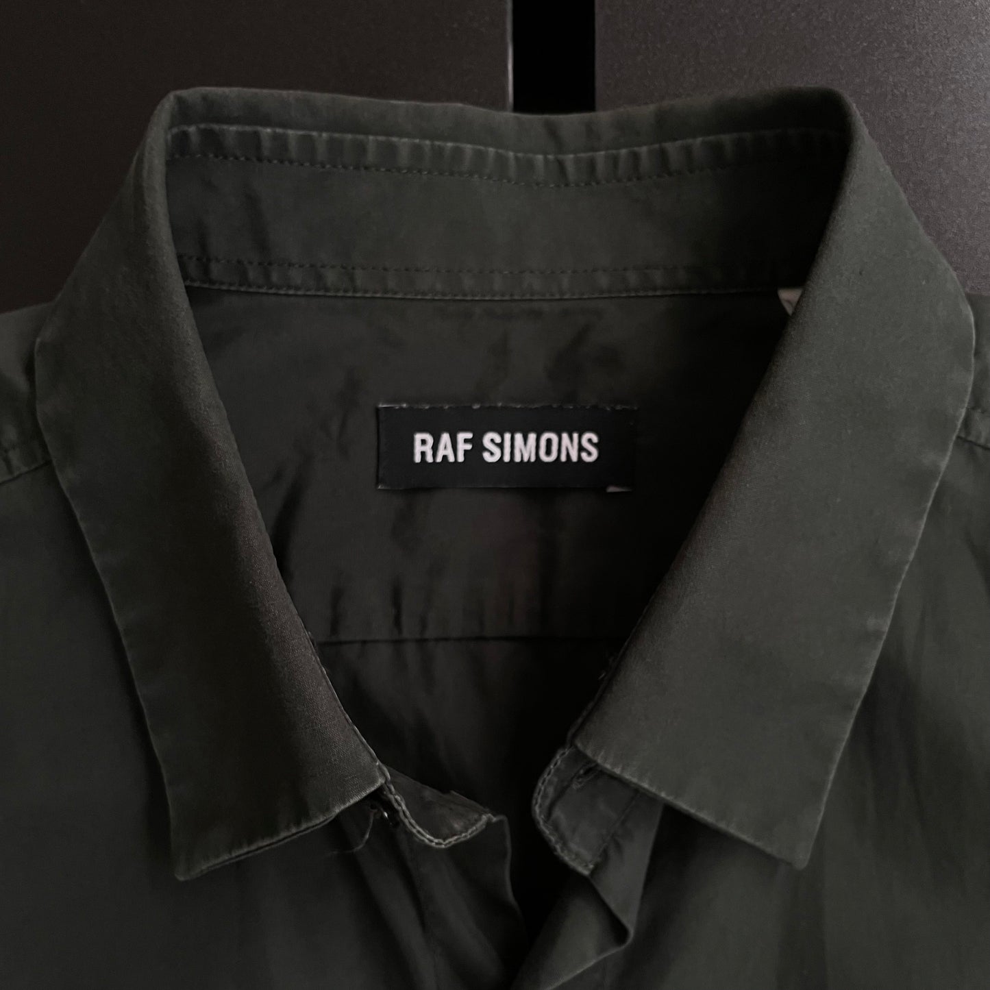 1998ss raf simons cotton shirt 48