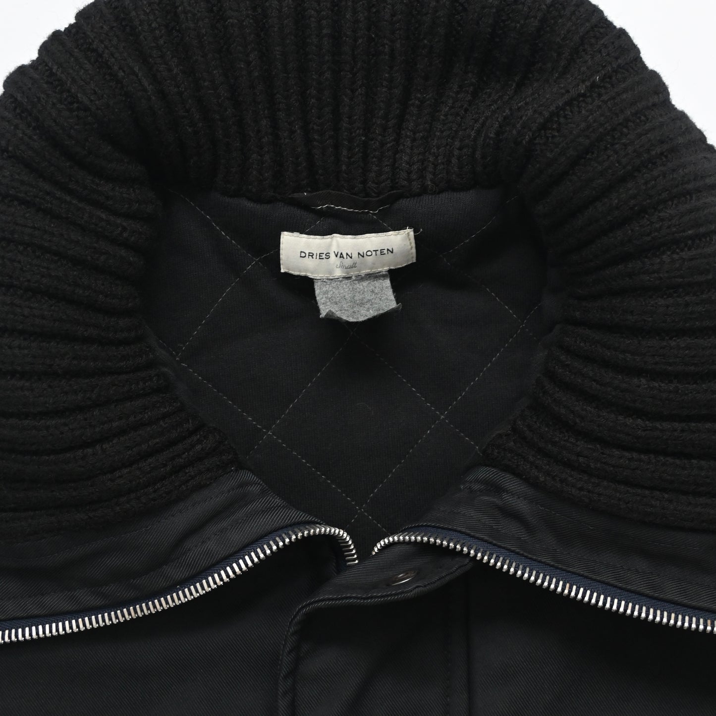1997aw dries van noten kint docking cotton coat S