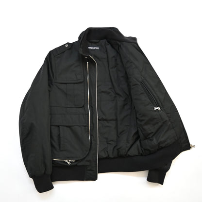 2000s neil barrett multi zipper nylon jacket S
