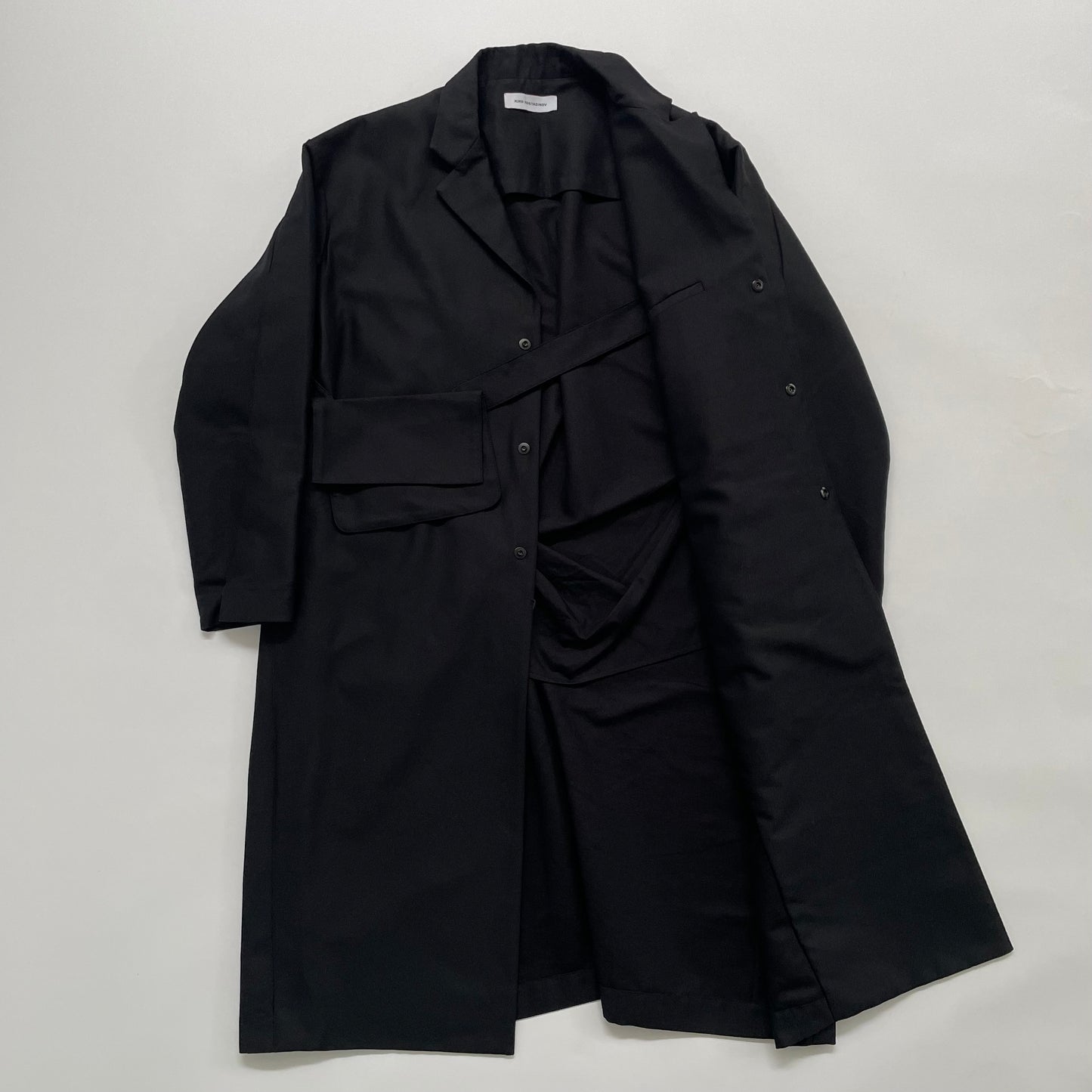 2017aw kiko kostadinov 3D high-end lab coat M