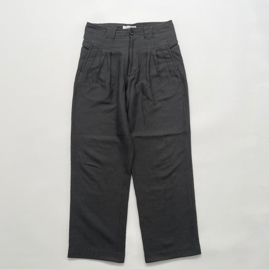 2022aw kiko kostadinov gray pune trousers 46