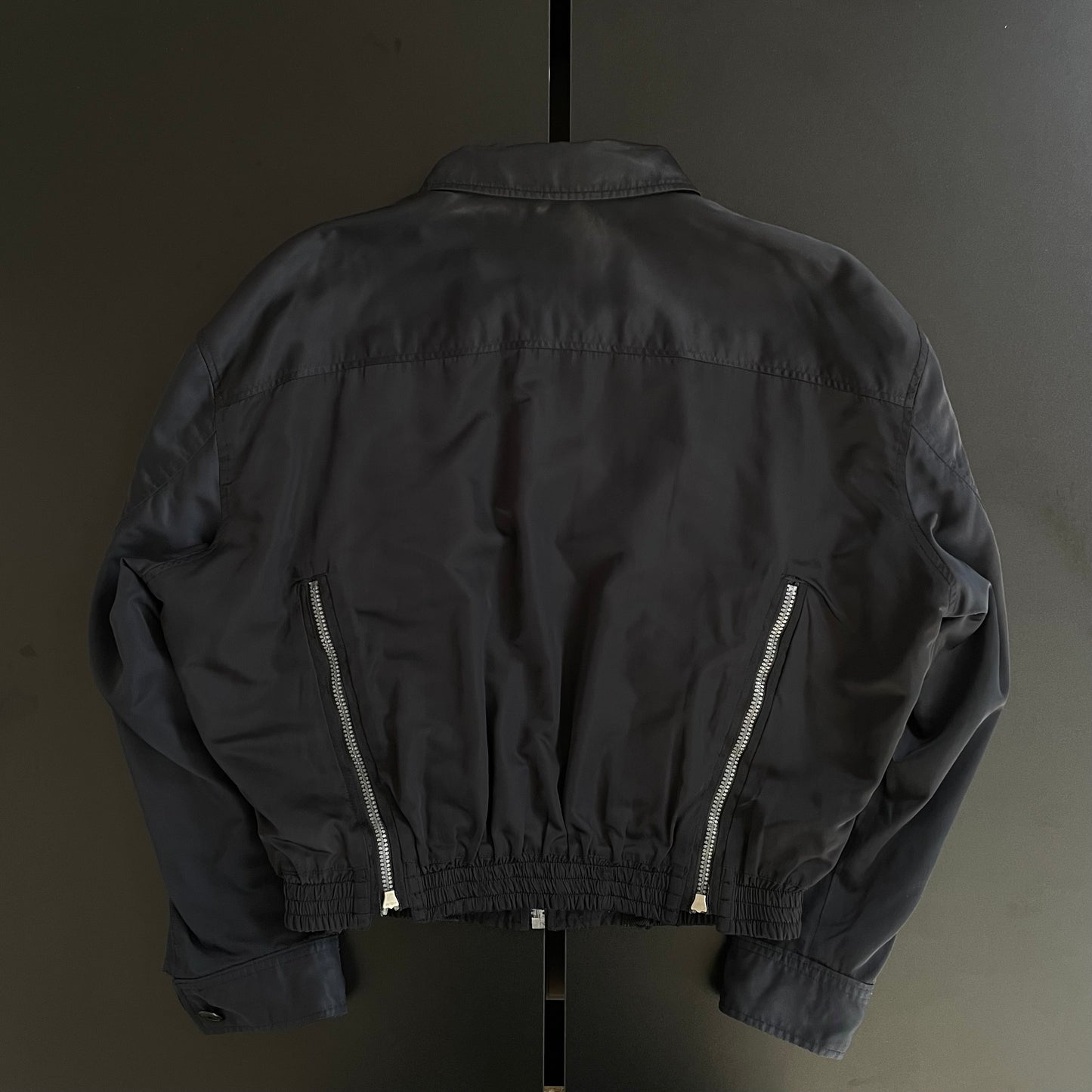 1993ss issey miyake lengthy two-way zippers reversible short  blouson L