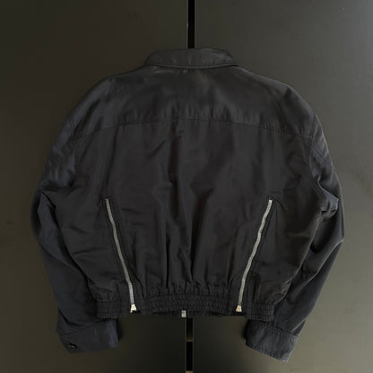 1993ss issey miyake lengthy two-way zippers reversible short  blouson L