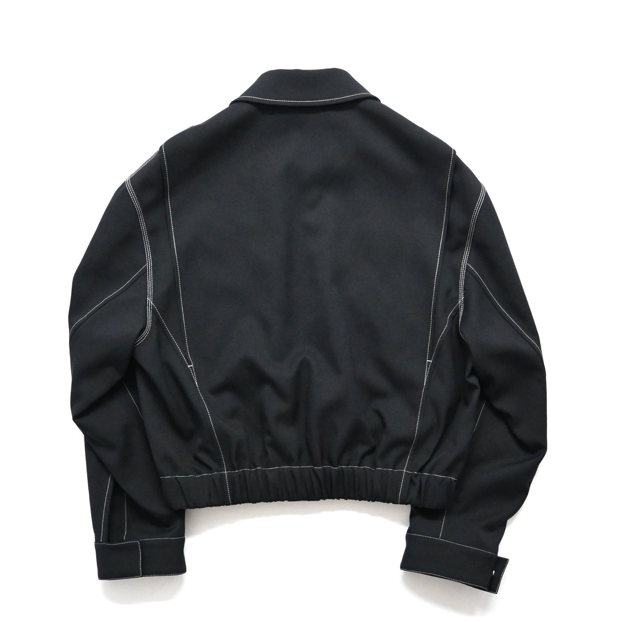 2025ss jil sander contrast stitching twill jacket 46