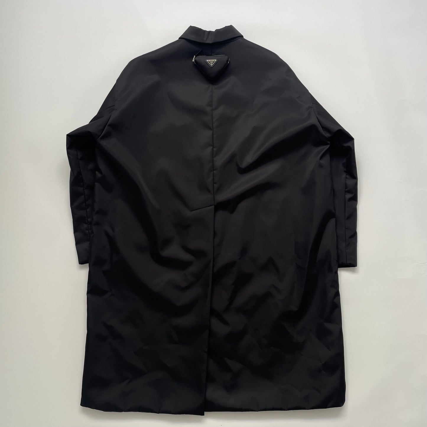 2021aw prada spg891 re nylon long coat L  by raf simons