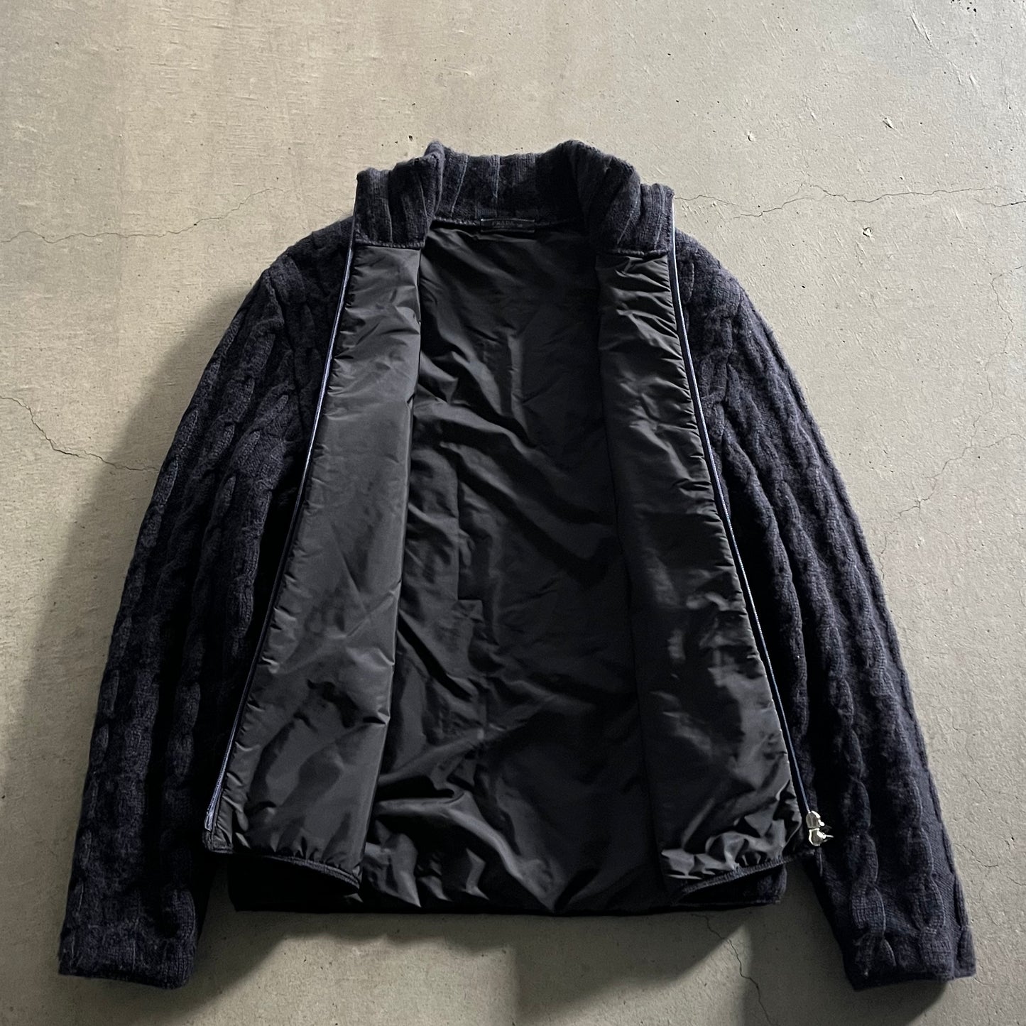 1999fw prada drivers blouson jacket 50