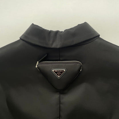 2021aw prada spg891 re nylon long coat L  by raf simons