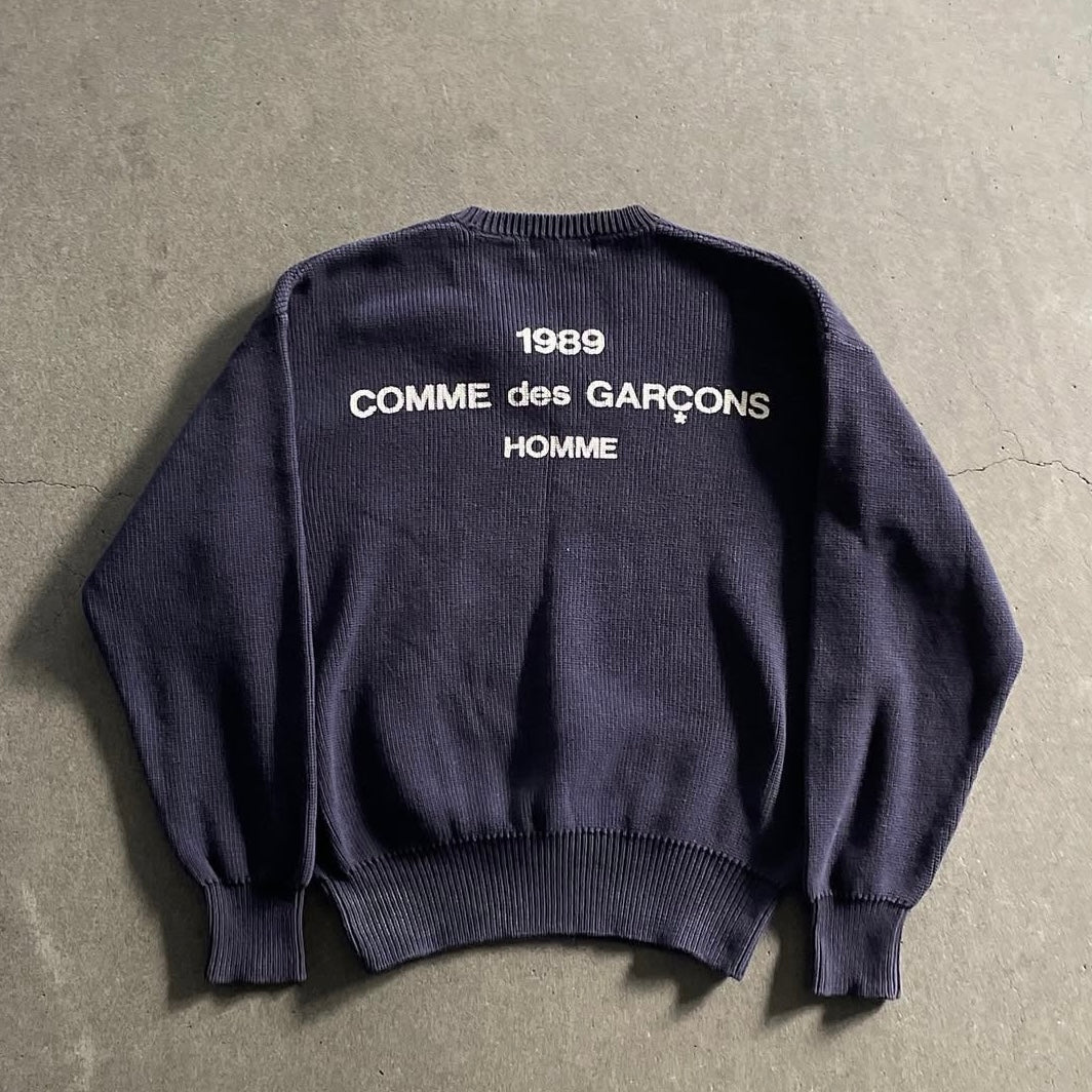 1988aw comme des garcons big logo
kint M