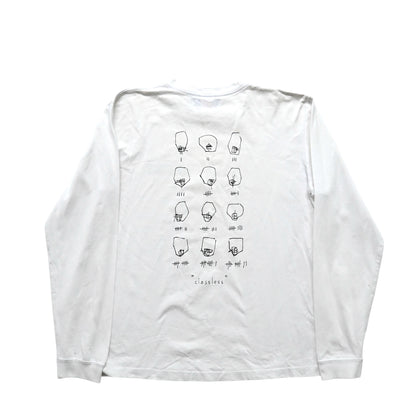 2017aw kiko kostadinov cotton long t shirt L