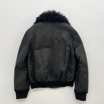 2001aw gucci genuine leather mouton  jacket 46 by Tom ford