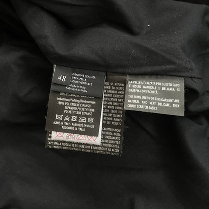 2004ss gucci patchwork leather jacket 48 by Tom ford