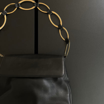 1996aw gucci gold chain shoulder bag by Tom ford