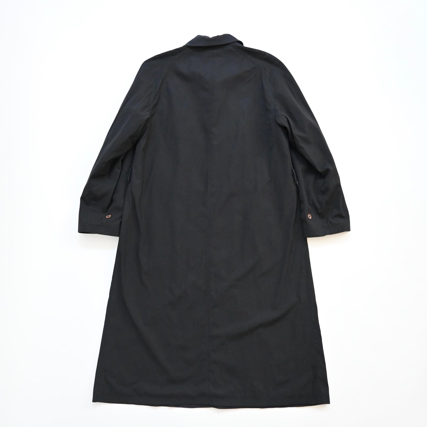 1990s giorgio armani cotton long coat 48