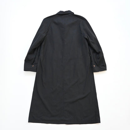1990s giorgio armani cotton long coat 48