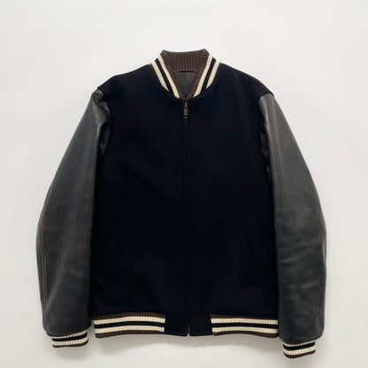 2014aw prada virgin wool varsity jacket 48
