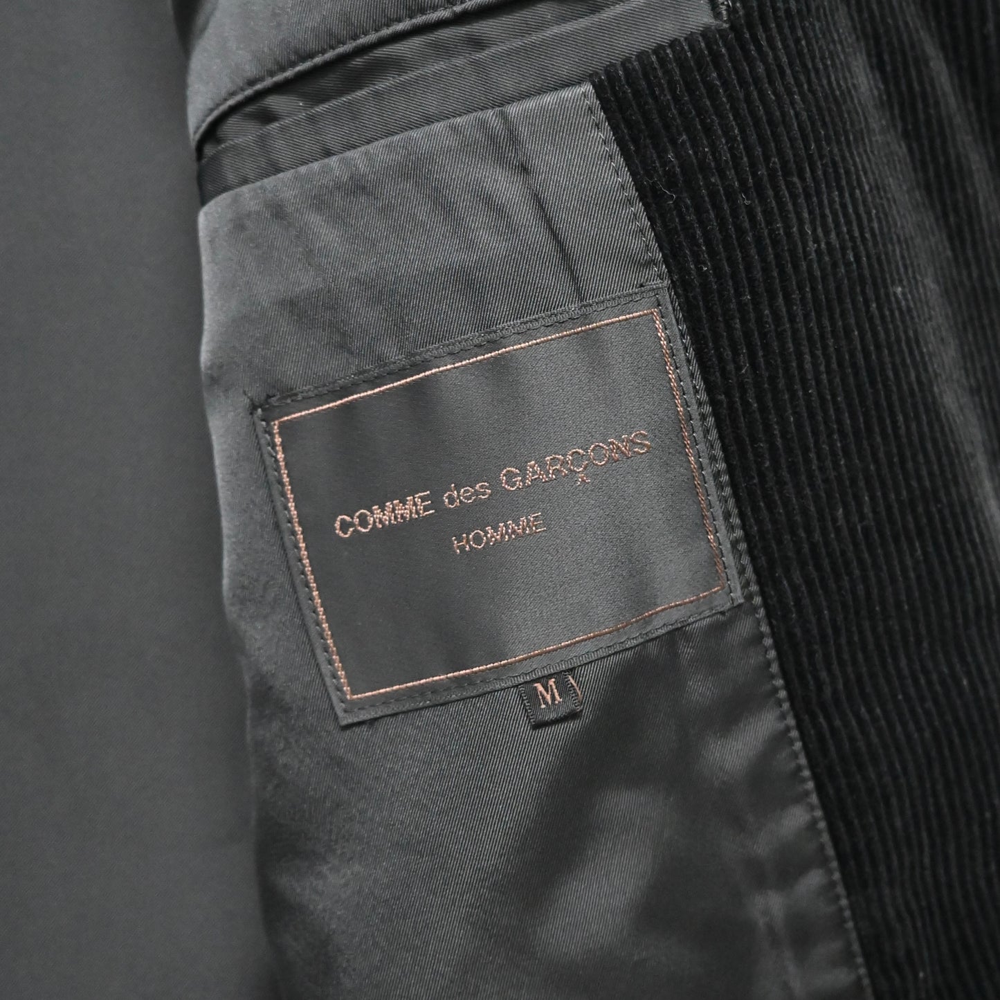 1997aw comme des garcons homme corduroy long coat M