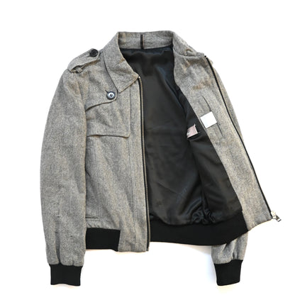 2006aw dior homme tweed wool blouson 44 by Hedi Slimane