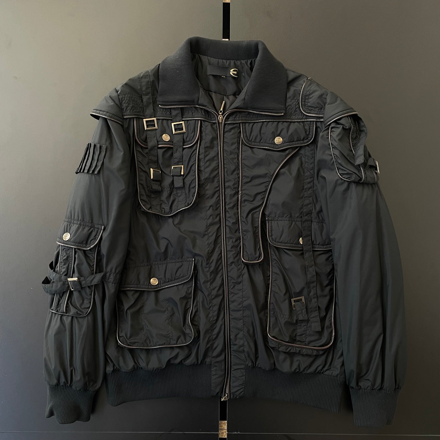 1990s just cavalli bomber Mulch Pocket jacket 54