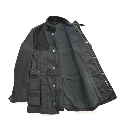 2004aw gucci suede docking  nylon field Jacket 44