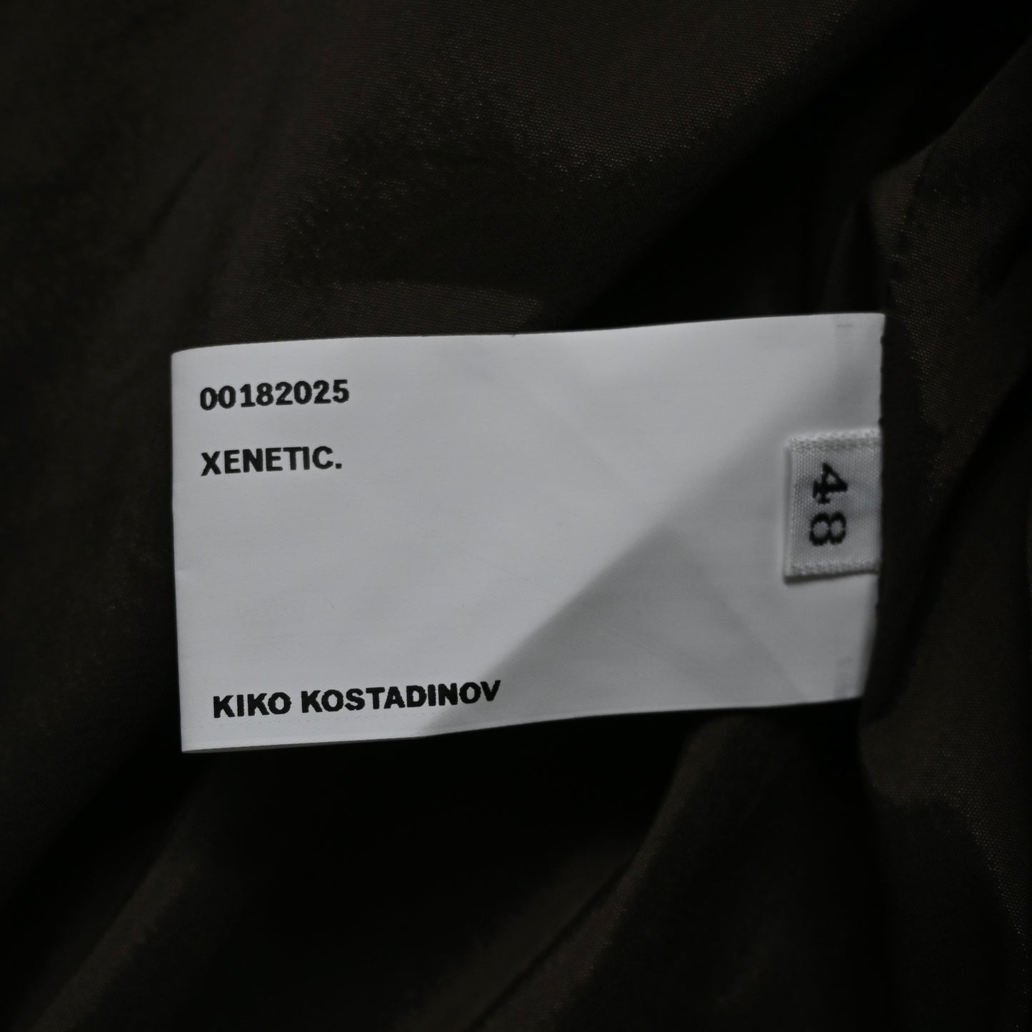 2025ss kiko kostadinov zafar cropped jacket 48