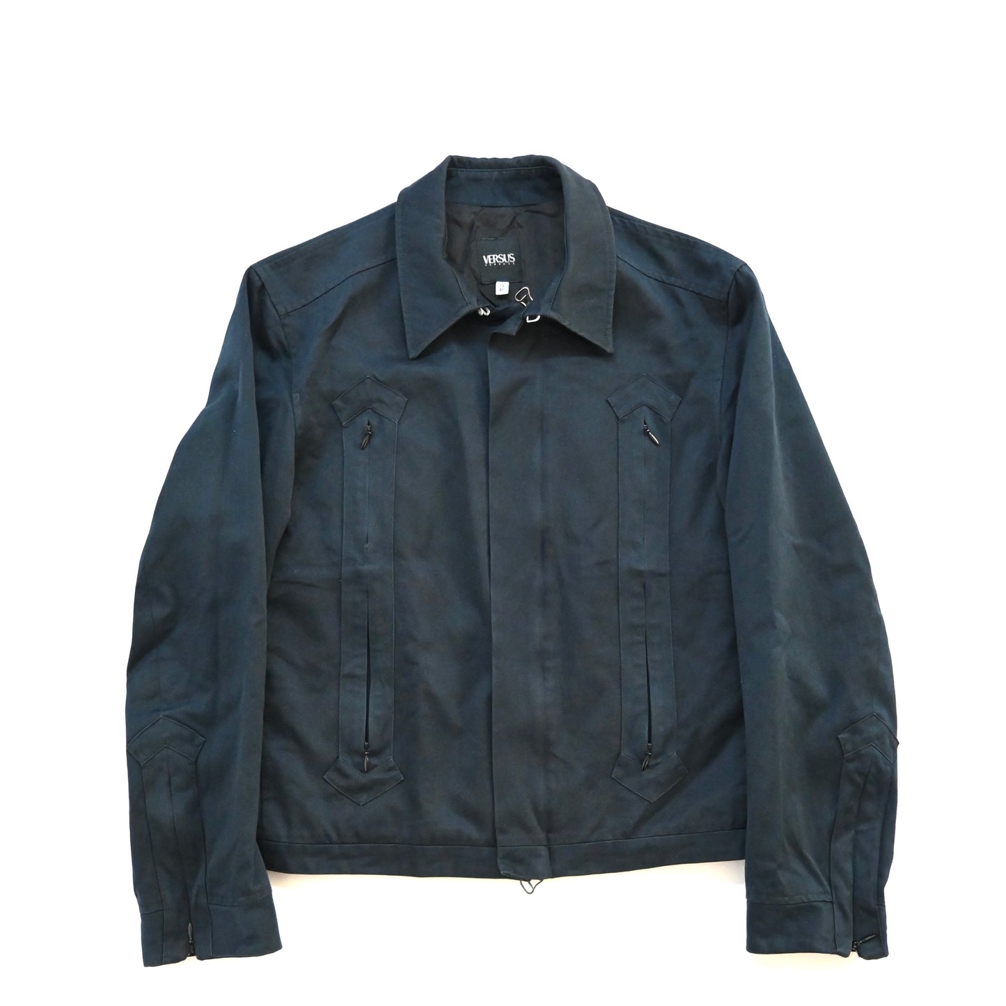 2000s versace Western cotton blouson 48