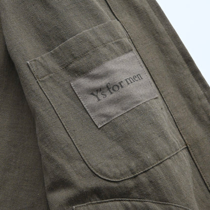 1998ss Y‘s yohji yamamoto reversible linen blouson 3