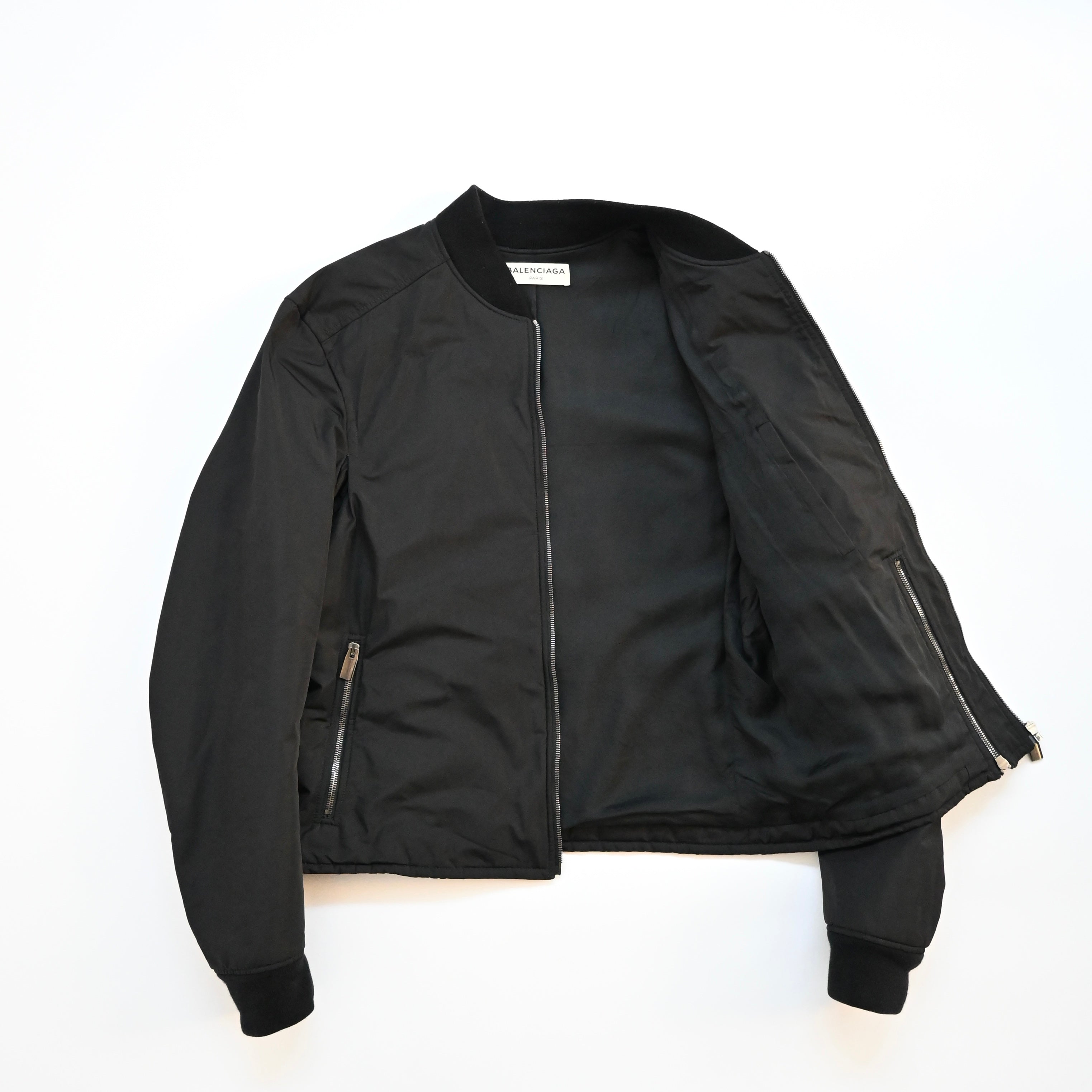 ジャケット・アウター BALENCIAGA nylon zip ma-1 jacket 46 780C1A45-3661-474A-8913-