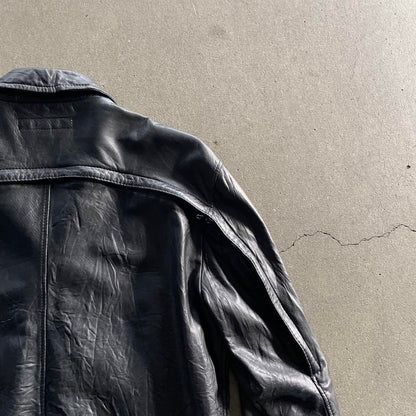2005aw comme des garcons shirt leather jacket M
